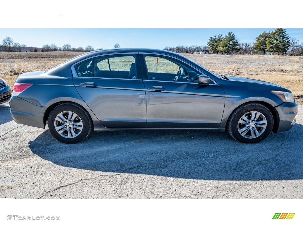2011 Accord SE Sedan - Polished Metal Metallic / Black photo #3