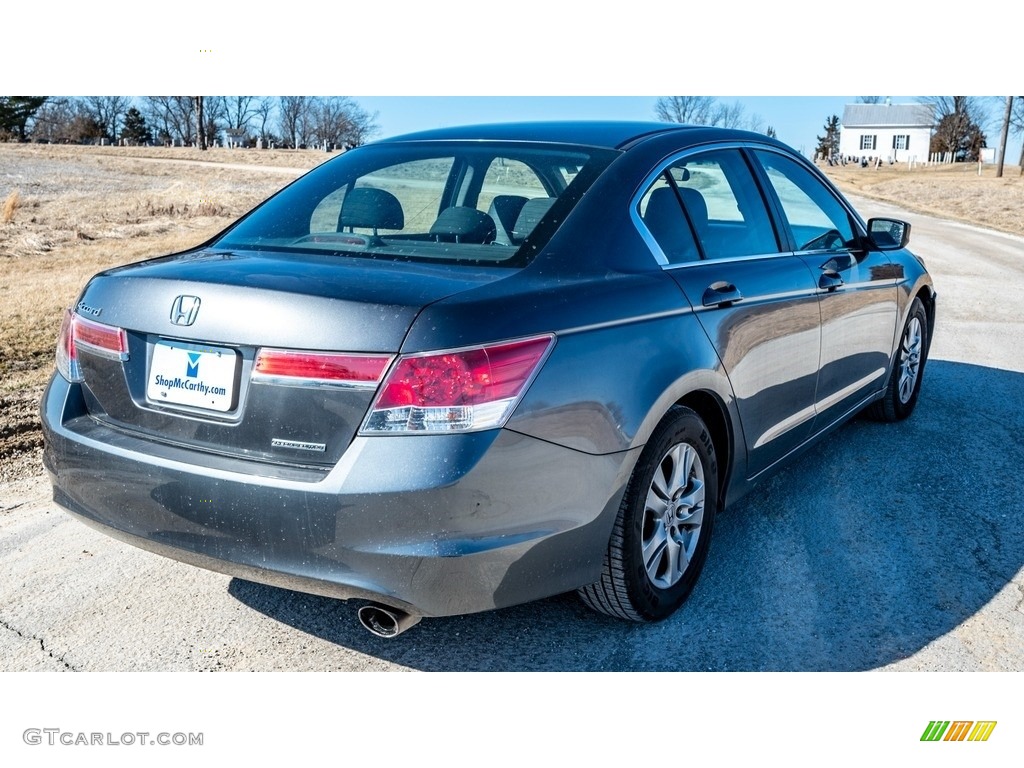 2011 Accord SE Sedan - Polished Metal Metallic / Black photo #4