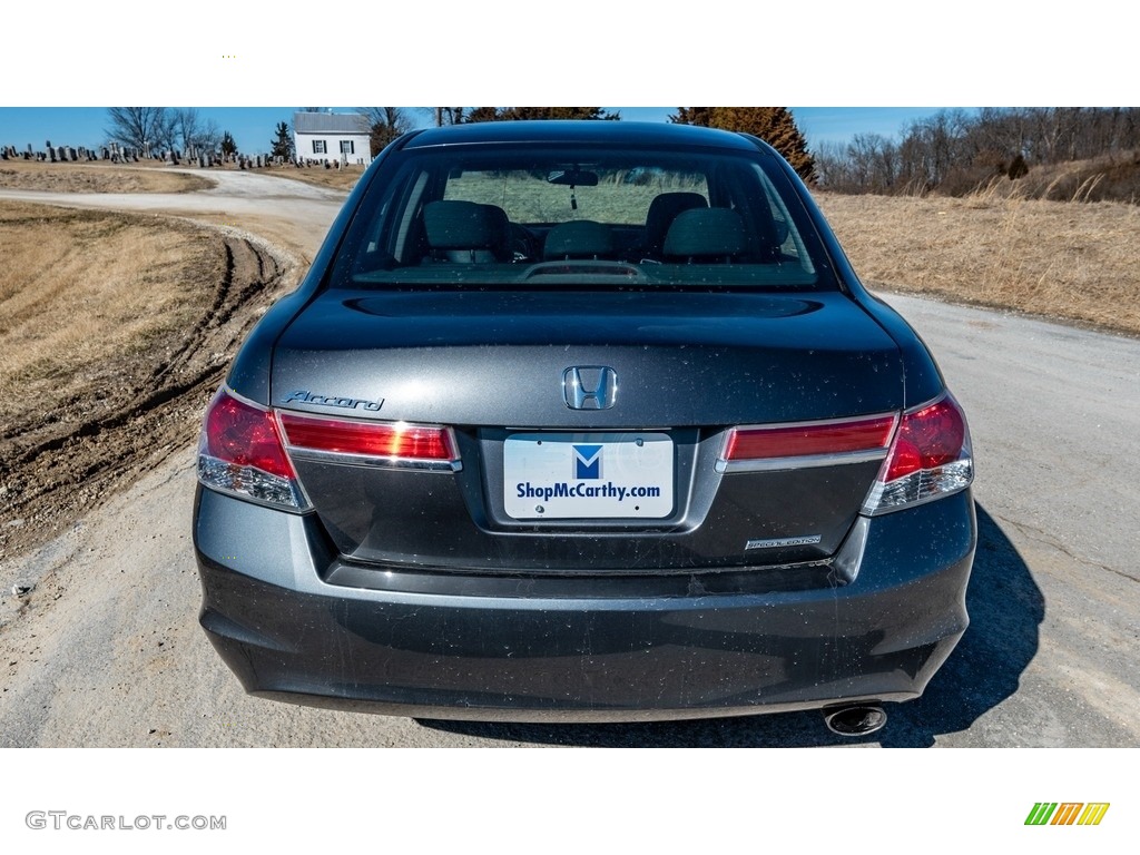 2011 Accord SE Sedan - Polished Metal Metallic / Black photo #5