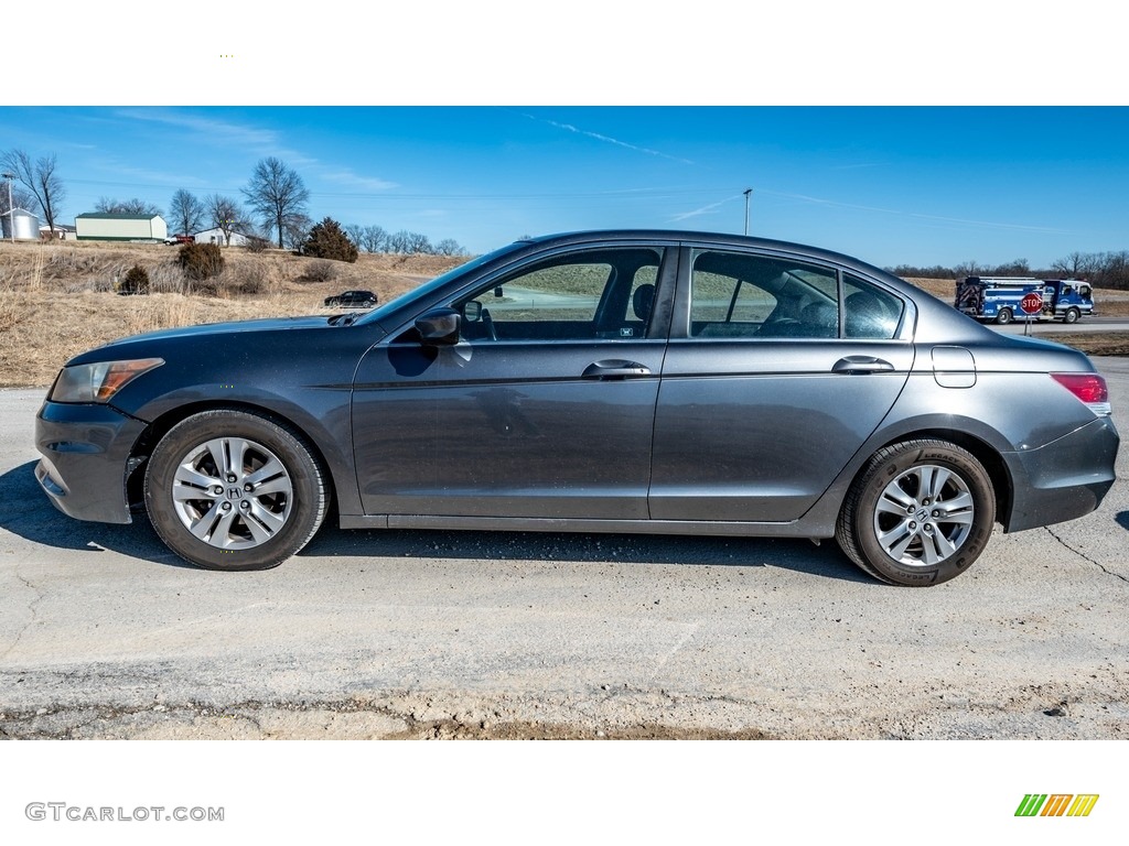 2011 Accord SE Sedan - Polished Metal Metallic / Black photo #7