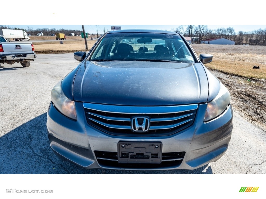 2011 Accord SE Sedan - Polished Metal Metallic / Black photo #9