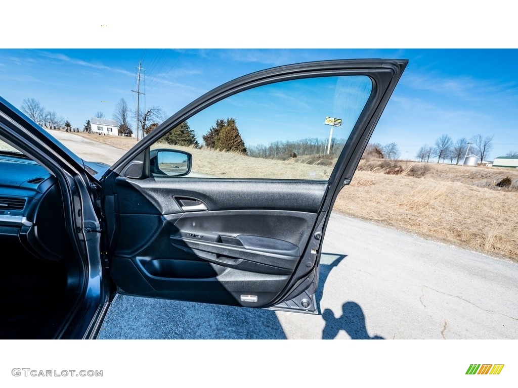 2011 Accord SE Sedan - Polished Metal Metallic / Black photo #26