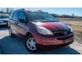 2005 Salsa Red Pearl Toyota Sienna LE AWD  photo #1