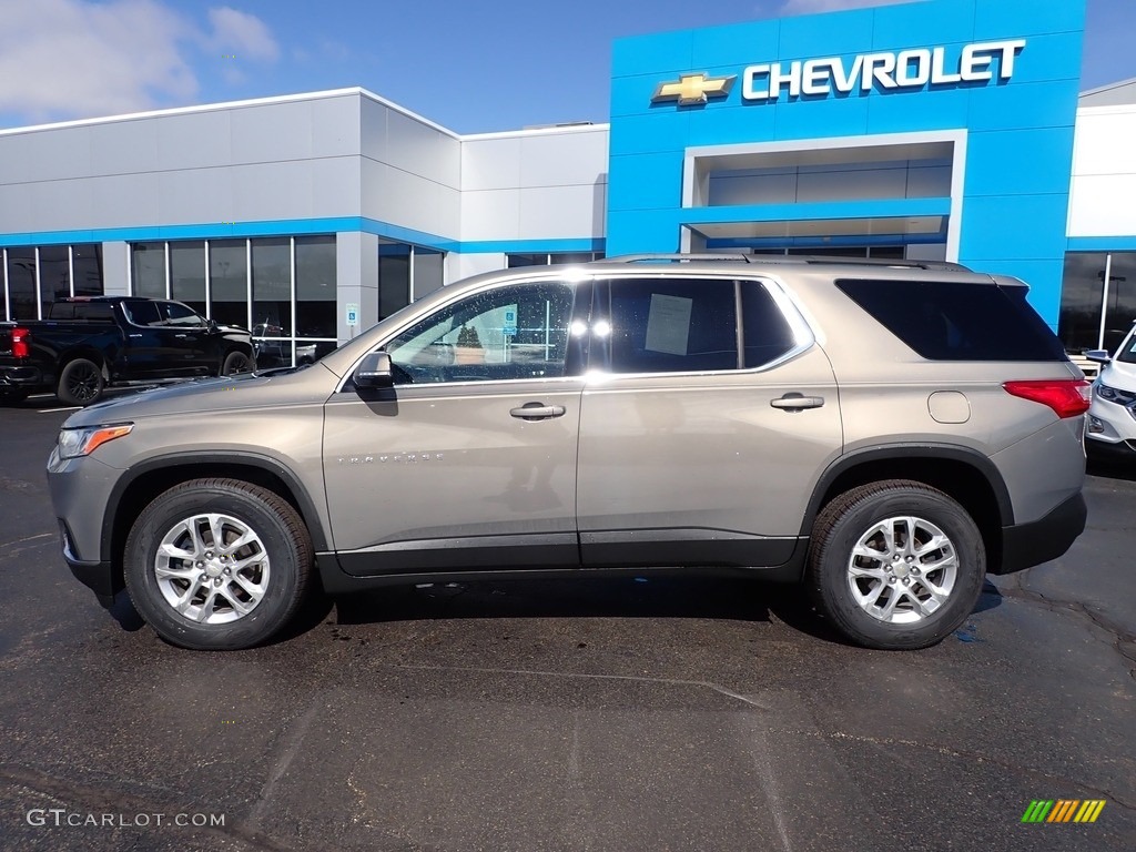 2019 Traverse LT AWD - Pepperdust Metallic / Jet Black photo #3