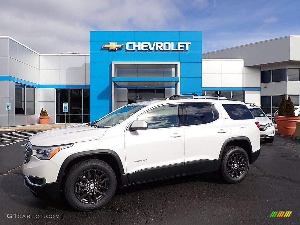 White Frost Tricoat GMC Acadia