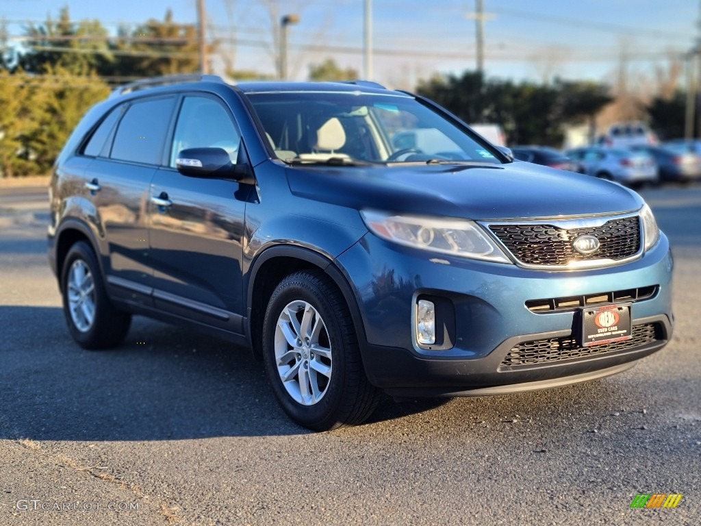 2015 Sorento LX - Wave Blue / Black photo #7