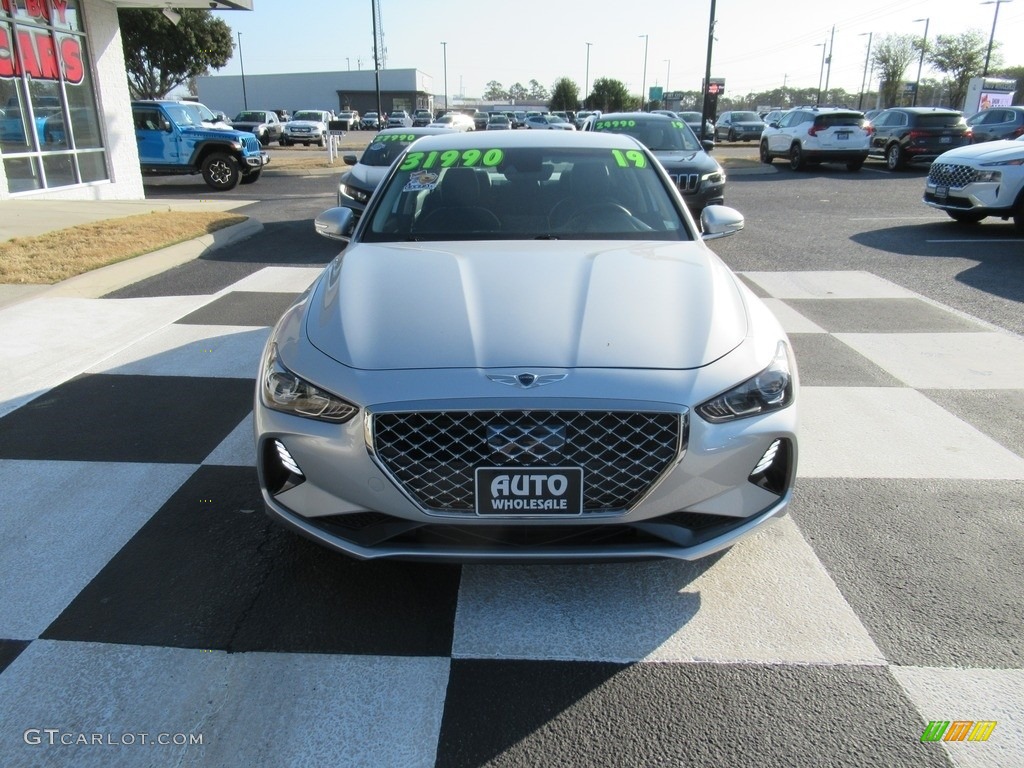 2019 Genesis G70 RWD - Santiago Silver / Black photo #2