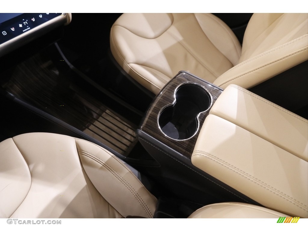 2015 Model S 85D - Solid Black / Tan photo #17