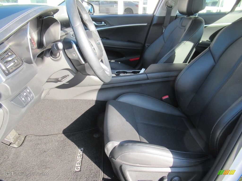 2019 Genesis G70 RWD - Santiago Silver / Black photo #11