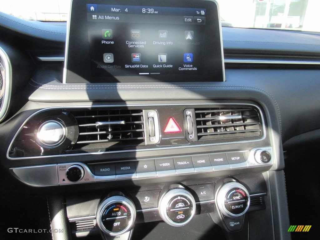 2019 Genesis G70 RWD - Santiago Silver / Black photo #17