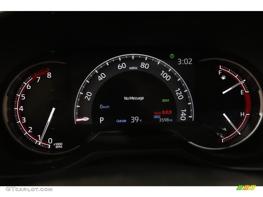 2021 Toyota RAV4 Limited AWD Gauges Photos