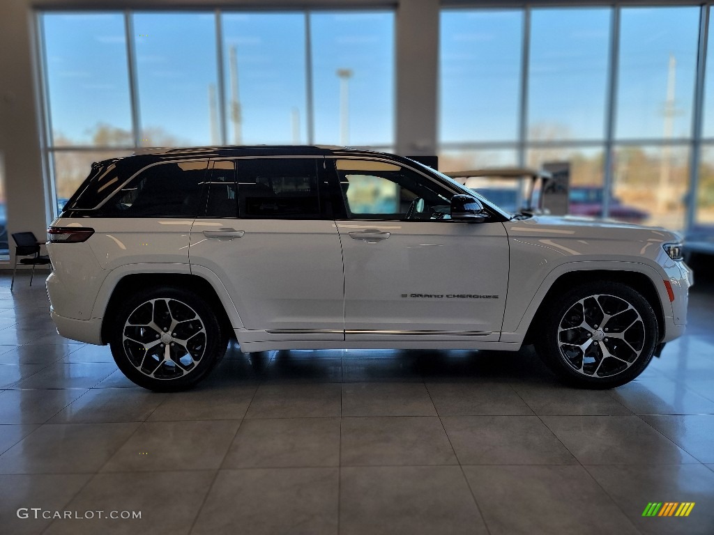 Bright White 2022 Jeep Grand Cherokee Summit 4x4 Exterior Photo #143850235