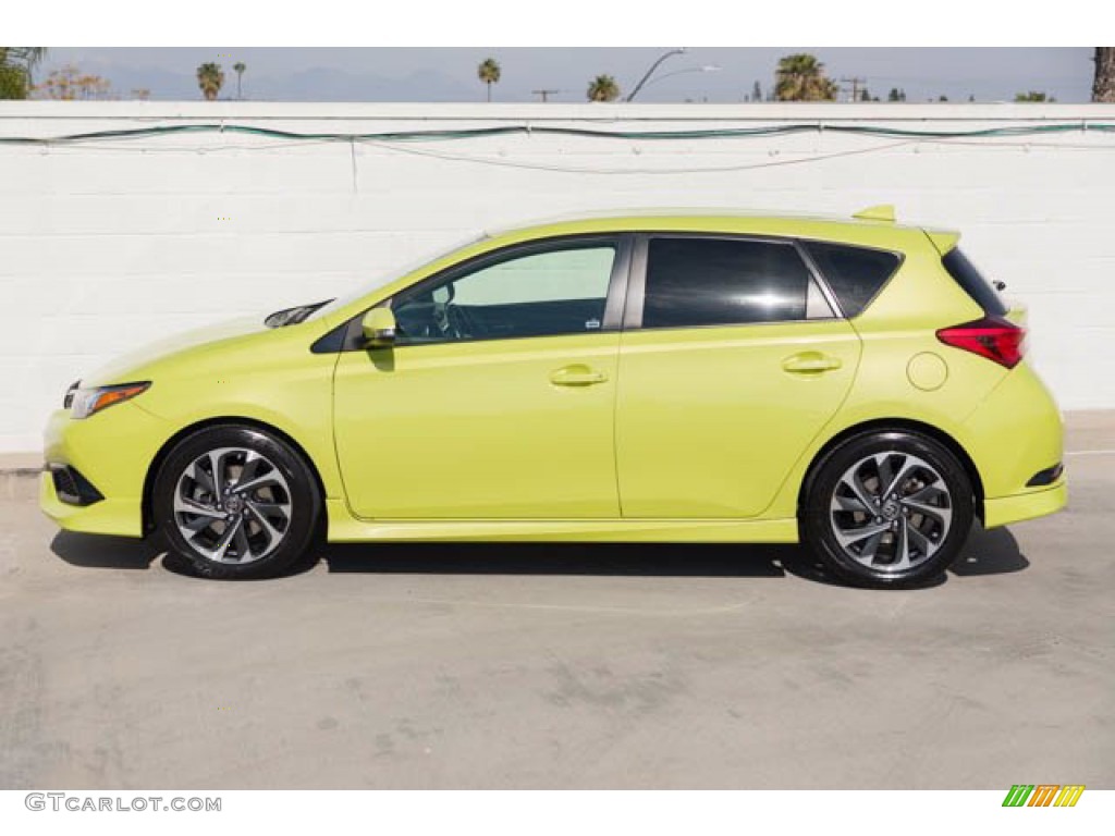 2017 Corolla iM  - Spring Green Metallic / Black photo #10
