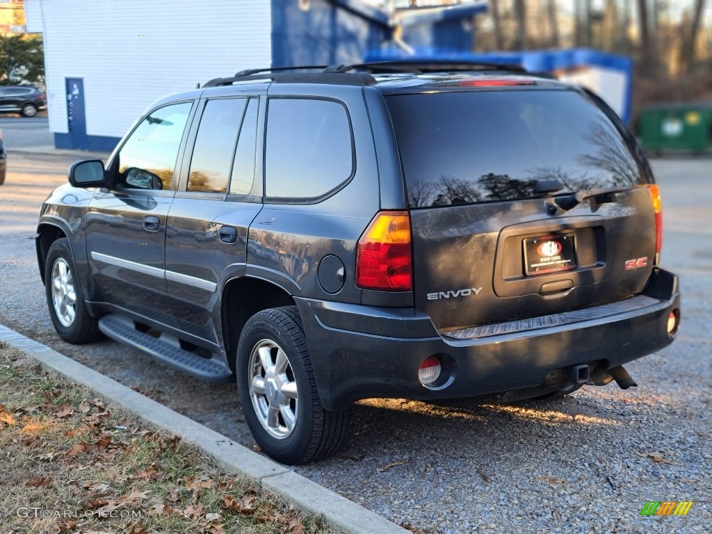 2007 Envoy SLE 4x4 - Steel Gray Metallic / Light Gray photo #3
