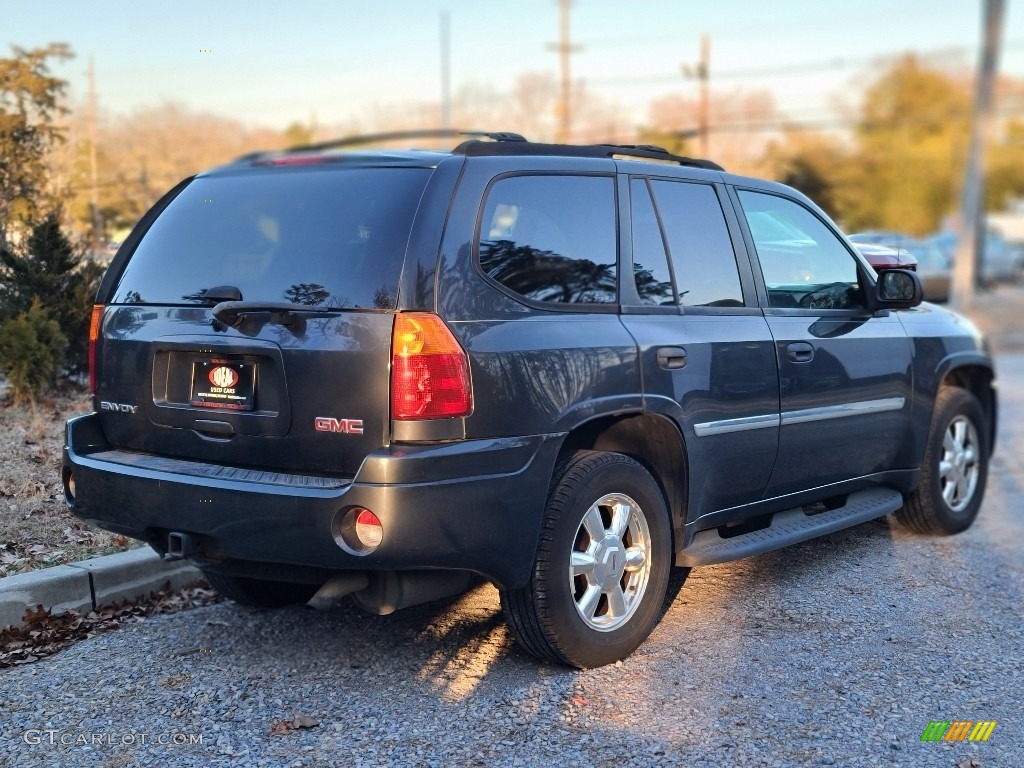 2007 Envoy SLE 4x4 - Steel Gray Metallic / Light Gray photo #5
