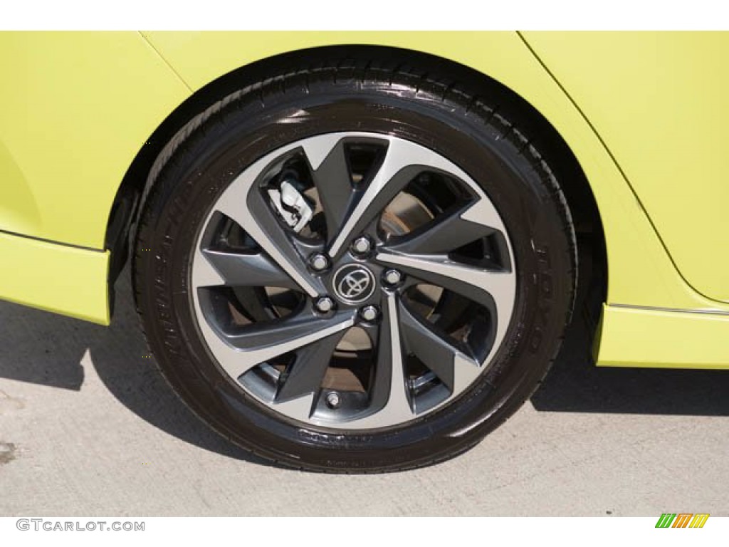 2017 Corolla iM  - Spring Green Metallic / Black photo #35
