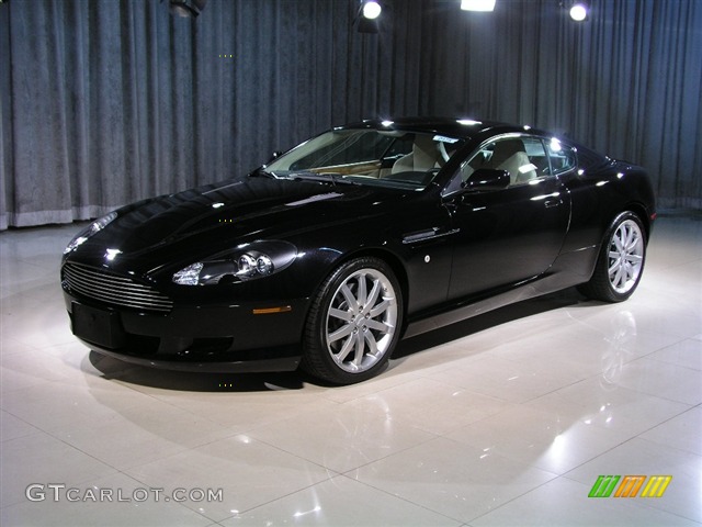 2005 DB9 Coupe - Black Metallic / Cream Truffle photo #1