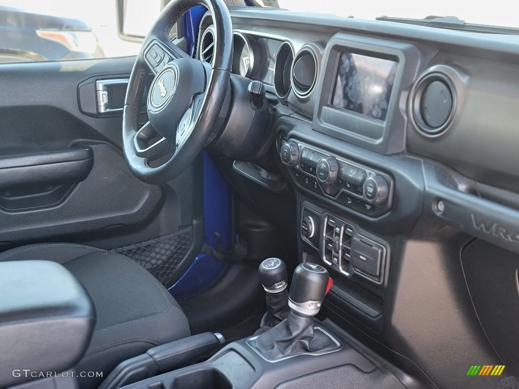 2019 Wrangler Unlimited Sport 4x4 - Ocean Blue Metallic / Black photo #3