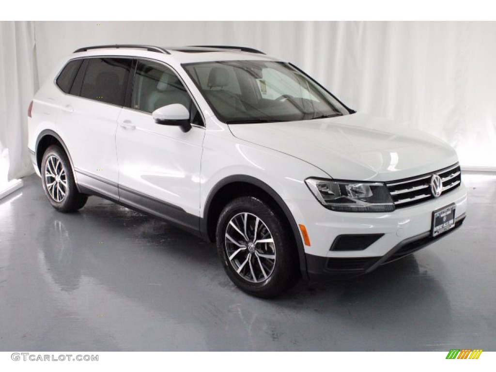 2019 Tiguan SE - Pure White / Storm Gray photo #37