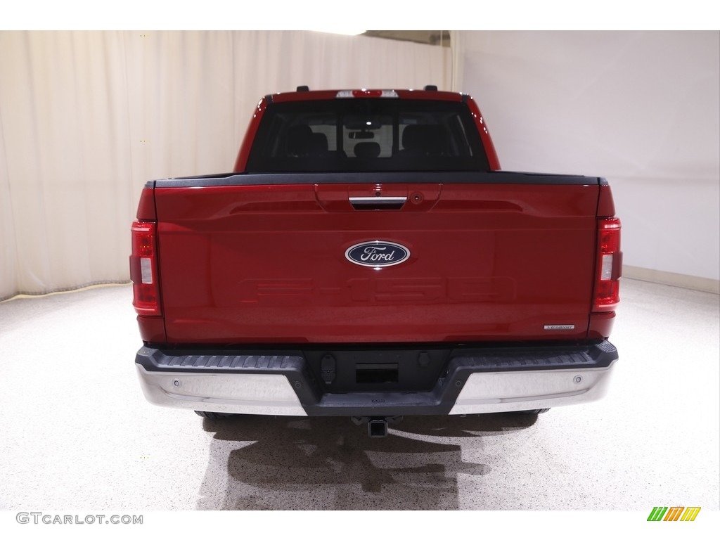 2021 F150 Lariat SuperCrew 4x4 - Rapid Red / Medium Dark Slate photo #23