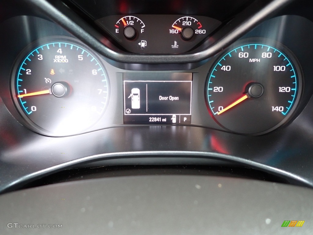 2019 Chevrolet Colorado WT Crew Cab 4x4 Gauges Photo #143853781