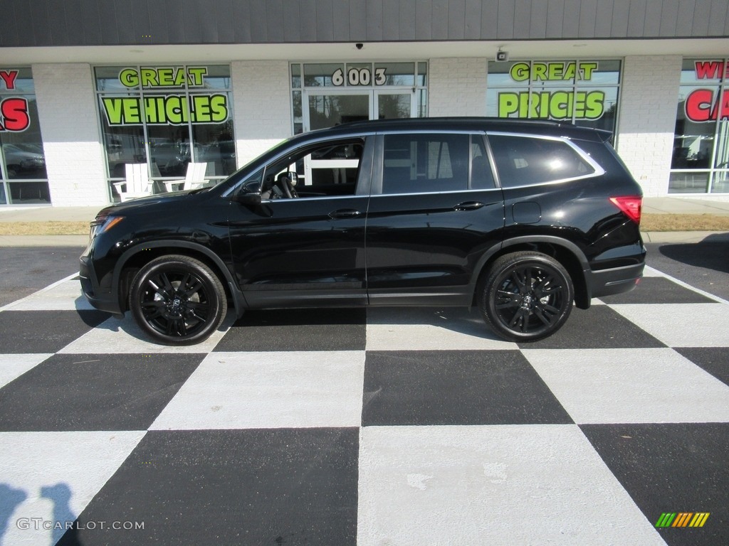 Crystal Black Pearl Honda Pilot