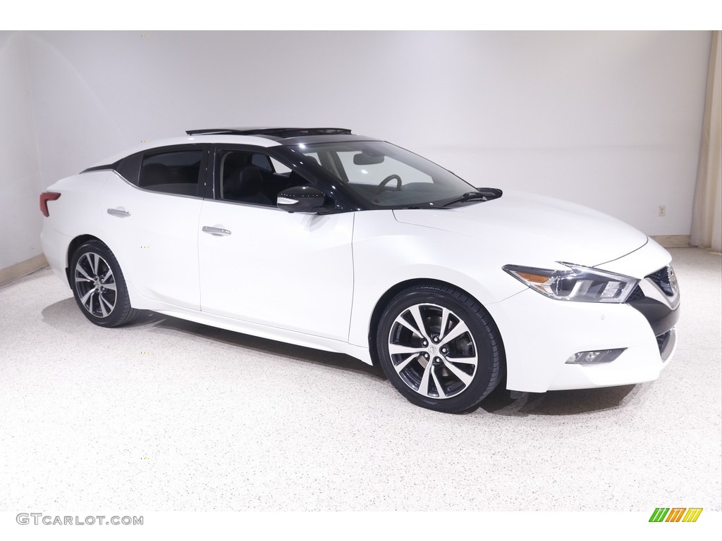 2016 Maxima SV - Pearl White / Charcoal photo #1