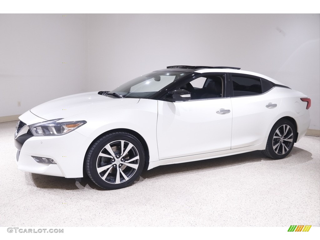 2016 Maxima SV - Pearl White / Charcoal photo #3