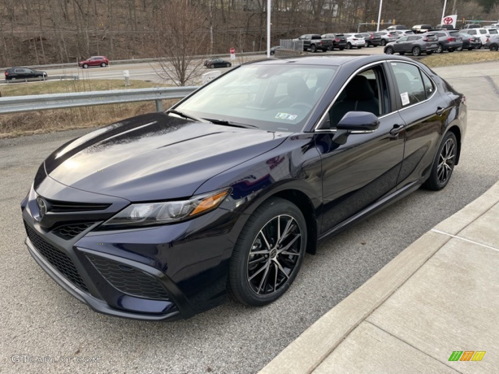 2022 Camry SE - Blueprint / Black photo #7