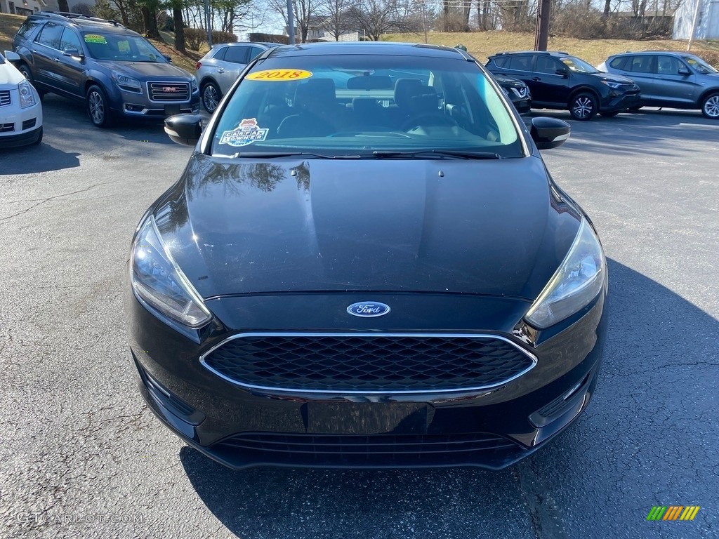 2018 Focus SEL Sedan - Shadow Black / Charcoal Black photo #3