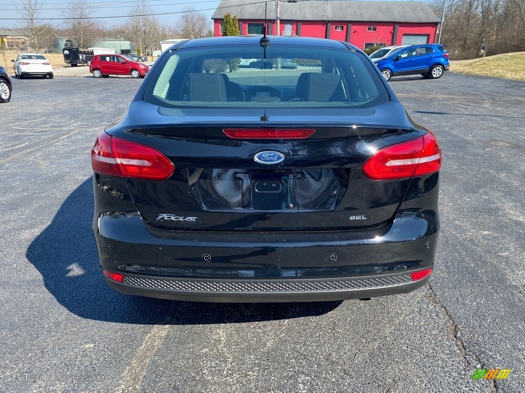2018 Focus SEL Sedan - Shadow Black / Charcoal Black photo #7