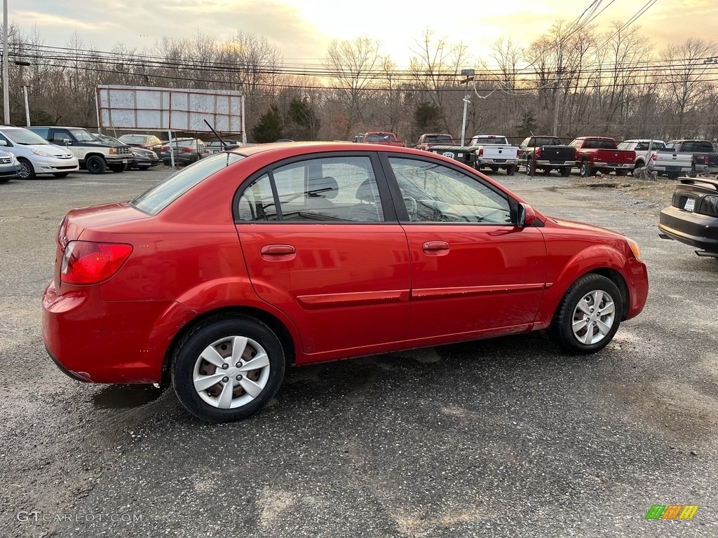 2011 Rio LX - Sunset Orange / Beige photo #4