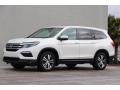 2018 White Diamond Pearl Honda Pilot EX-L  photo #9