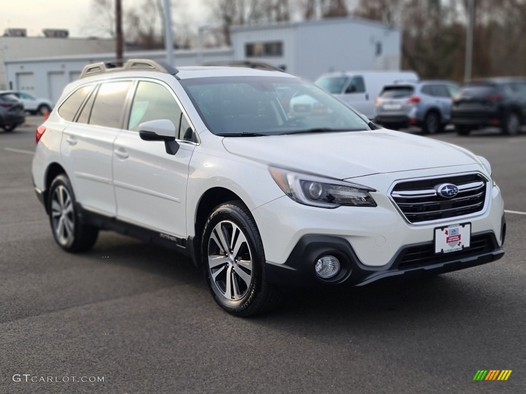 2019 Outback 2.5i Limited - Crystal White Pearl / Slate Black photo #24