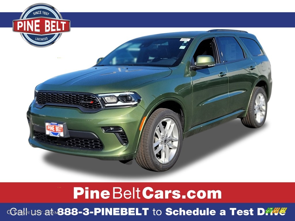 2022 Durango GT AWD - F8 Green / Black photo #1