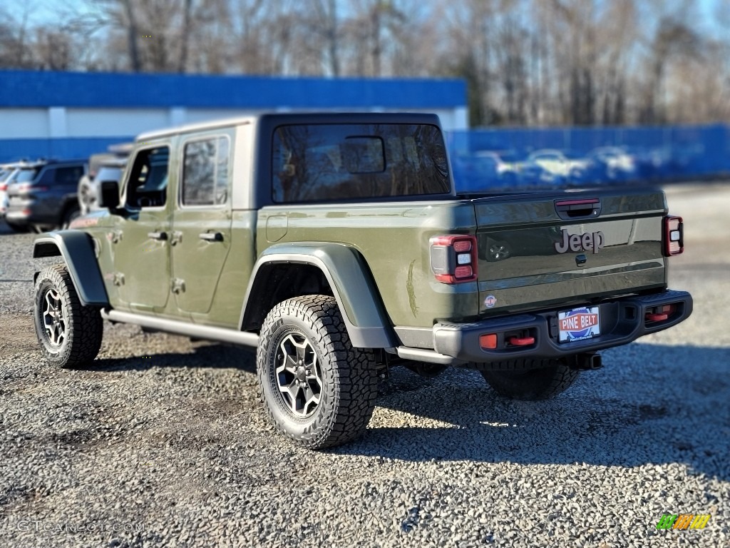 2022 Gladiator Rubicon 4x4 - Sarge Green / Black photo #4