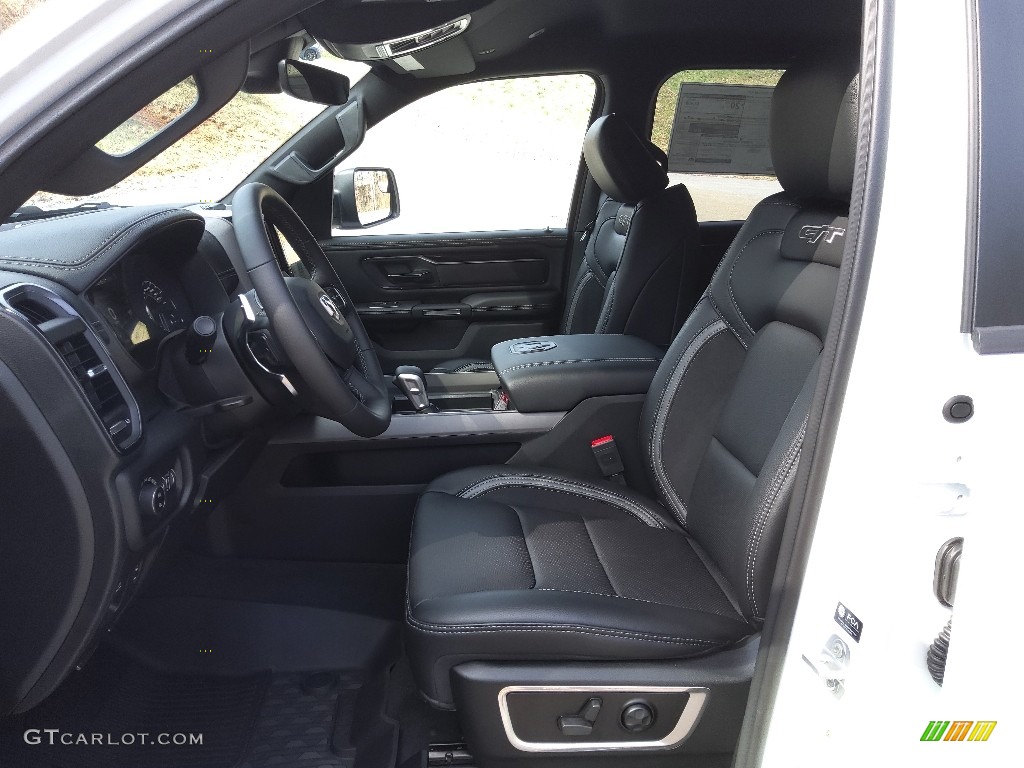 Black Interior 2022 Ram 1500 Laramie G/T Crew Cab 4x4 Photo #143855824