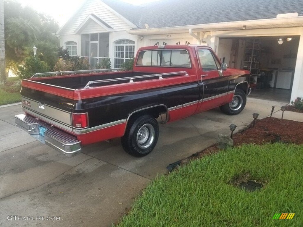 Apple Red 1986 GMC C/K C1500 Sierra Classic Regular Cab Exterior Photo #143856037