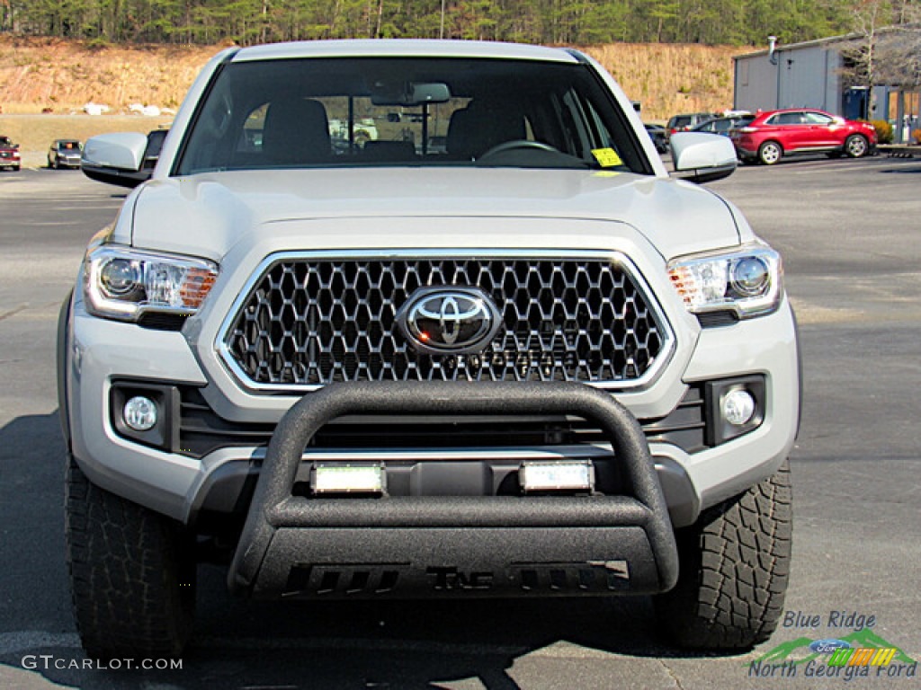 2019 Tacoma TRD Sport Double Cab 4x4 - Cement Gray / TRD Graphite photo #8