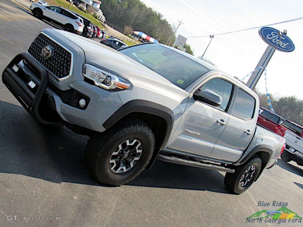 2019 Tacoma TRD Sport Double Cab 4x4 - Cement Gray / TRD Graphite photo #25