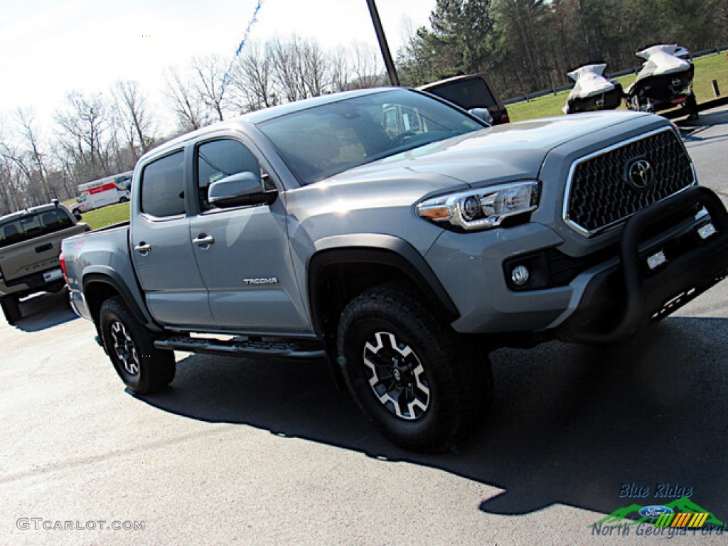 2019 Tacoma TRD Sport Double Cab 4x4 - Cement Gray / TRD Graphite photo #26
