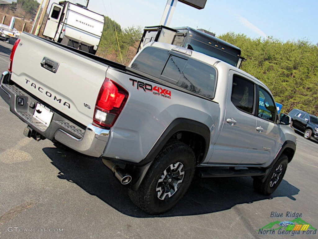 2019 Tacoma TRD Sport Double Cab 4x4 - Cement Gray / TRD Graphite photo #27