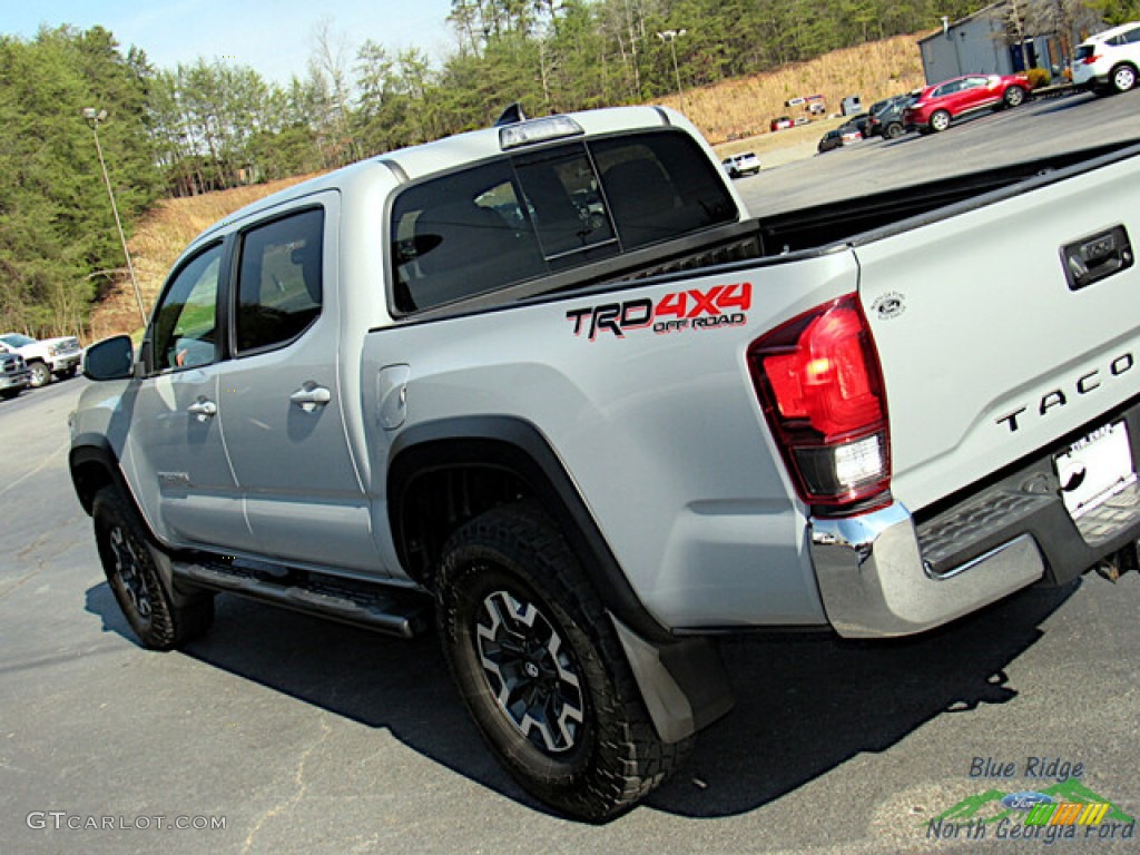 2019 Tacoma TRD Sport Double Cab 4x4 - Cement Gray / TRD Graphite photo #28
