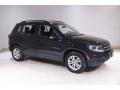 Deep Black Pearl 2016 Volkswagen Tiguan S 4MOTION Exterior