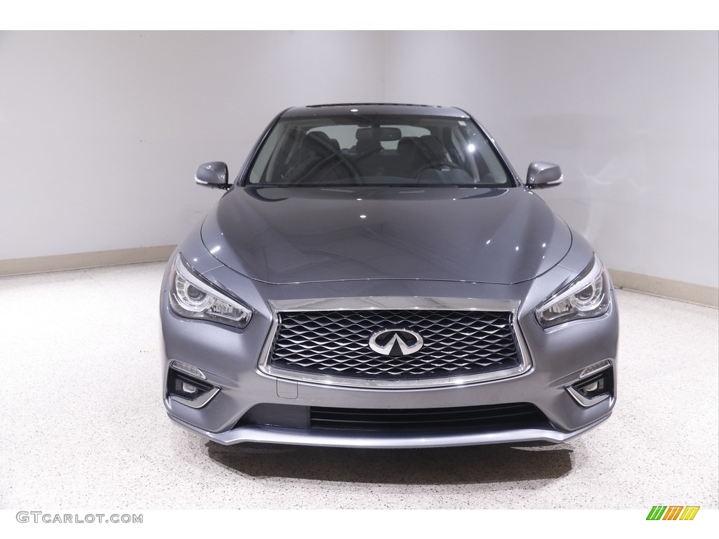 2019 Q50 3.0t AWD - Graphite Shadow / Graphite photo #2