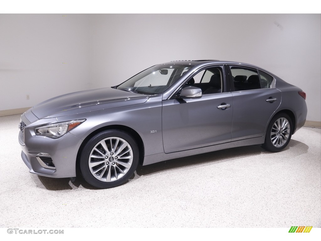 2019 Q50 3.0t AWD - Graphite Shadow / Graphite photo #3