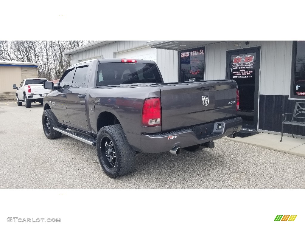 2014 1500 Express Crew Cab 4x4 - Maximum Steel Metallic / Black/Diesel Gray photo #6