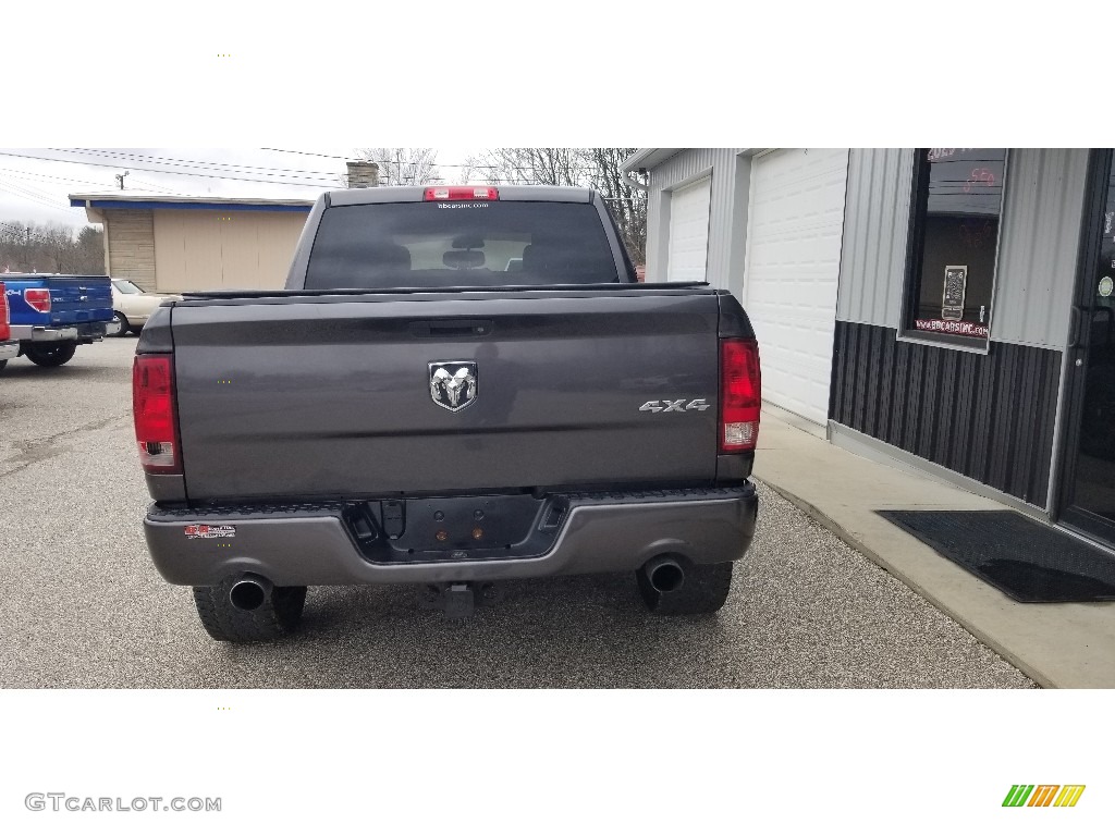 2014 1500 Express Crew Cab 4x4 - Maximum Steel Metallic / Black/Diesel Gray photo #7