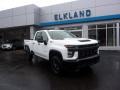 Summit White - Silverado 2500HD Work Truck Double Cab 4x4 Photo No. 4