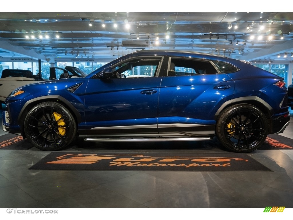 Blu Astraeus Metallic 2019 Lamborghini Urus AWD Exterior Photo #143858410